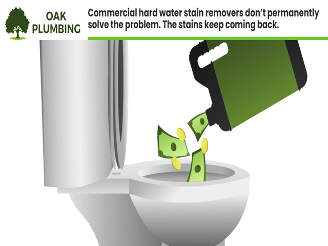 how to permanently remove water stains toilet