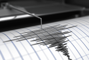 A seismograph measures seismic waves.